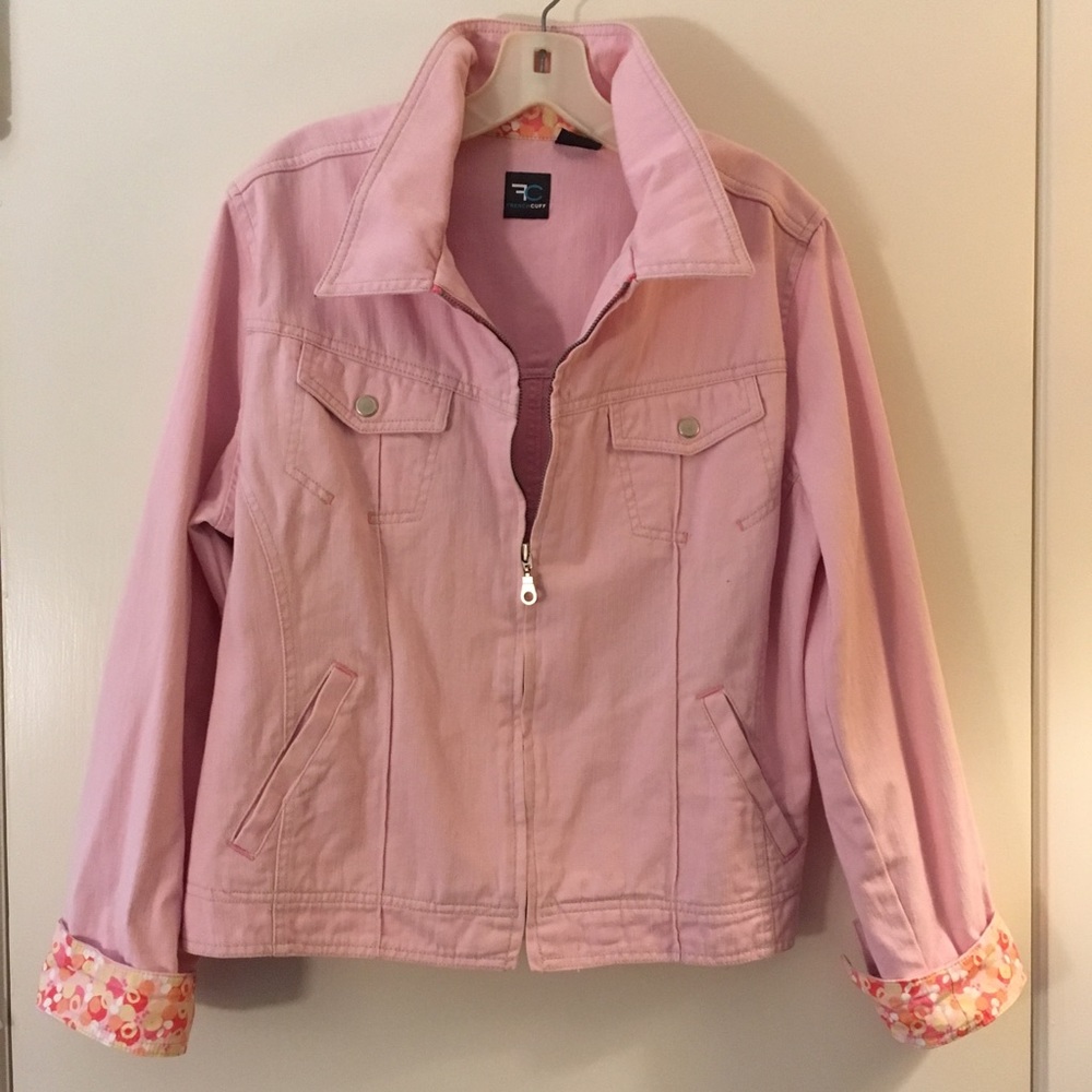 Pretty in Pink Denim Jacket
